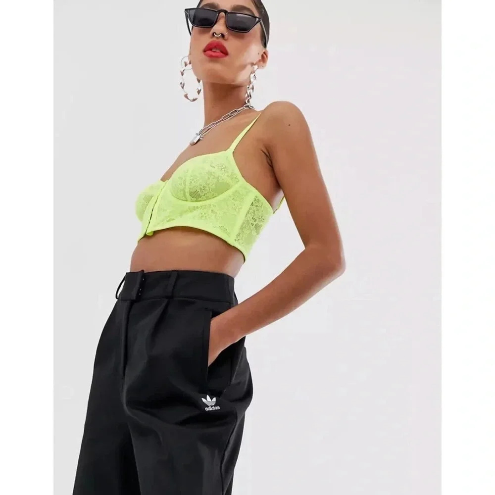 Adidas Originals x Danielle Cathari Black Trousers Size 2XS - Picture 2 of 16